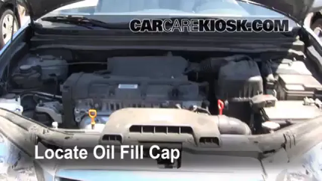 2010 Hyundai Elantra GLS 2.0L 4 Cyl. Huile Ajouter de l'huile